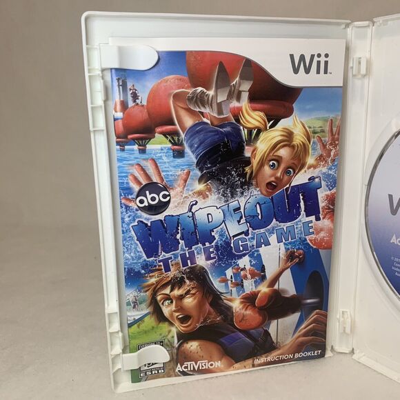 Wipeout: The Game (Nintendo Wii, 2010) CIB COMPLETE TESTED WORKS‎ - Picture 2 of 6